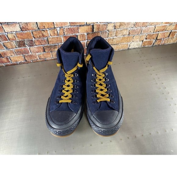 Converse CTAS Street Hiker Obsidian Navy Blue Suede 153663c US Men 8.5 Women 10 - Picture 4 of 9